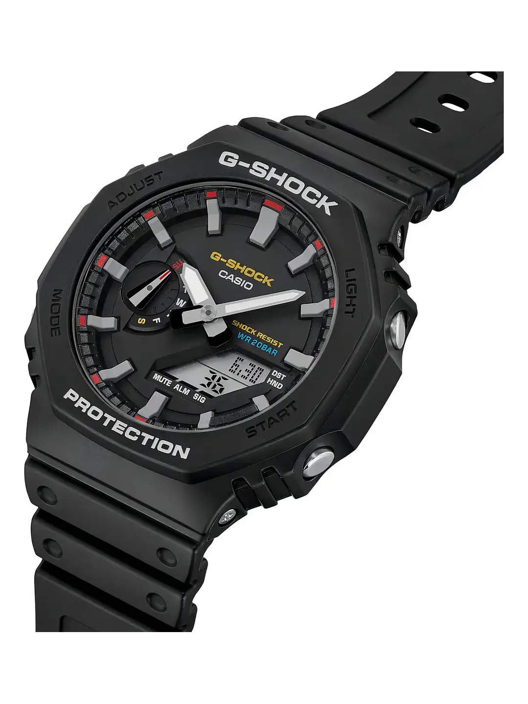 Reloj Casio G-shock Ga-2100rl-1a Para Hombre, Analógico-digital Chile 3