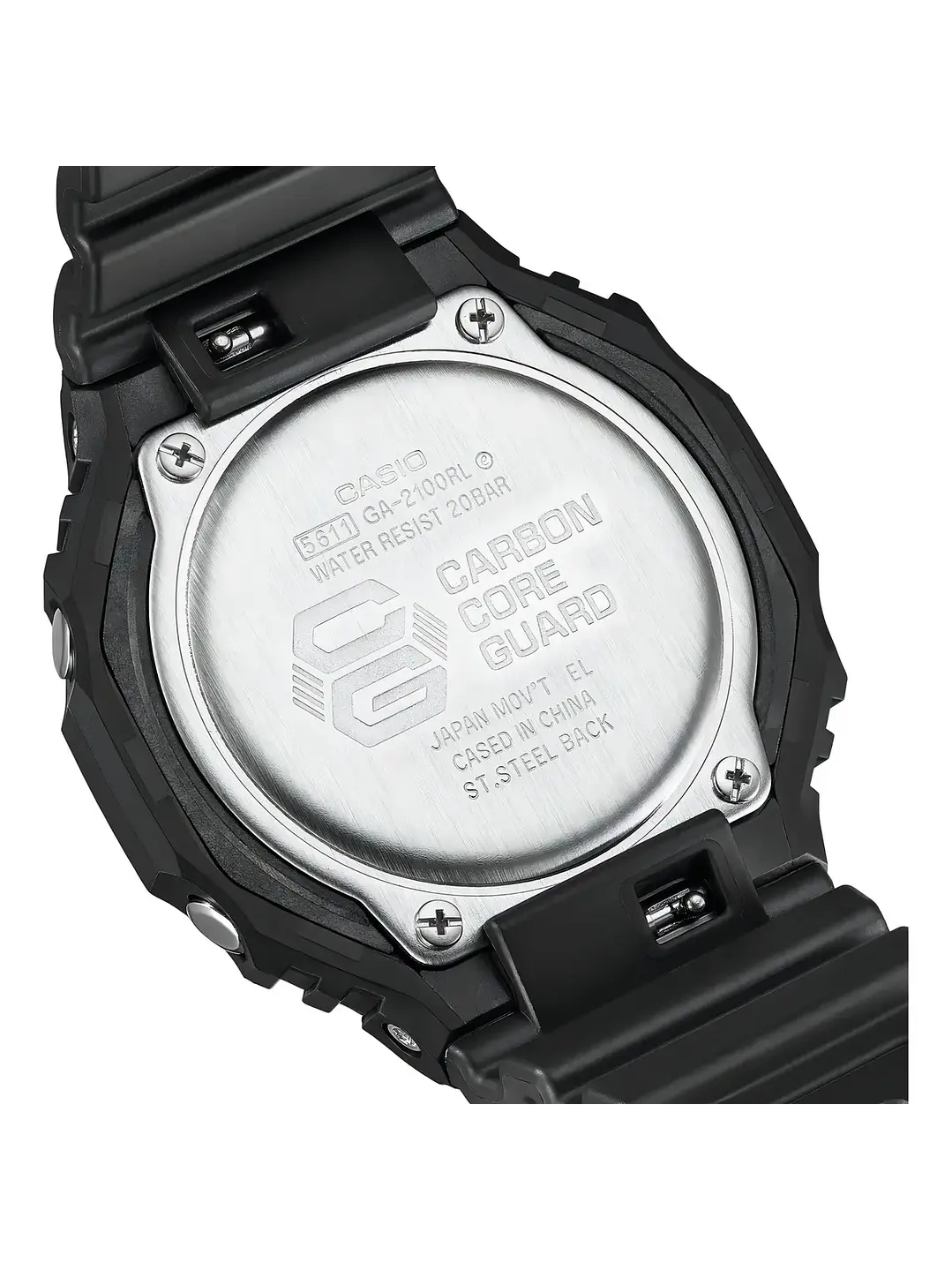 Reloj Casio G-shock Ga-2100rl-1a Para Hombre, Analógico-digital Chile 4