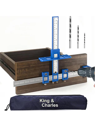 Plantilla King & Charles para Instalación de Manillas de Cajón y Gabinete Chile