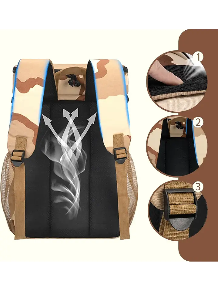 Mochila Cooler Picnic Antiderrame 36 Latas Chile 2