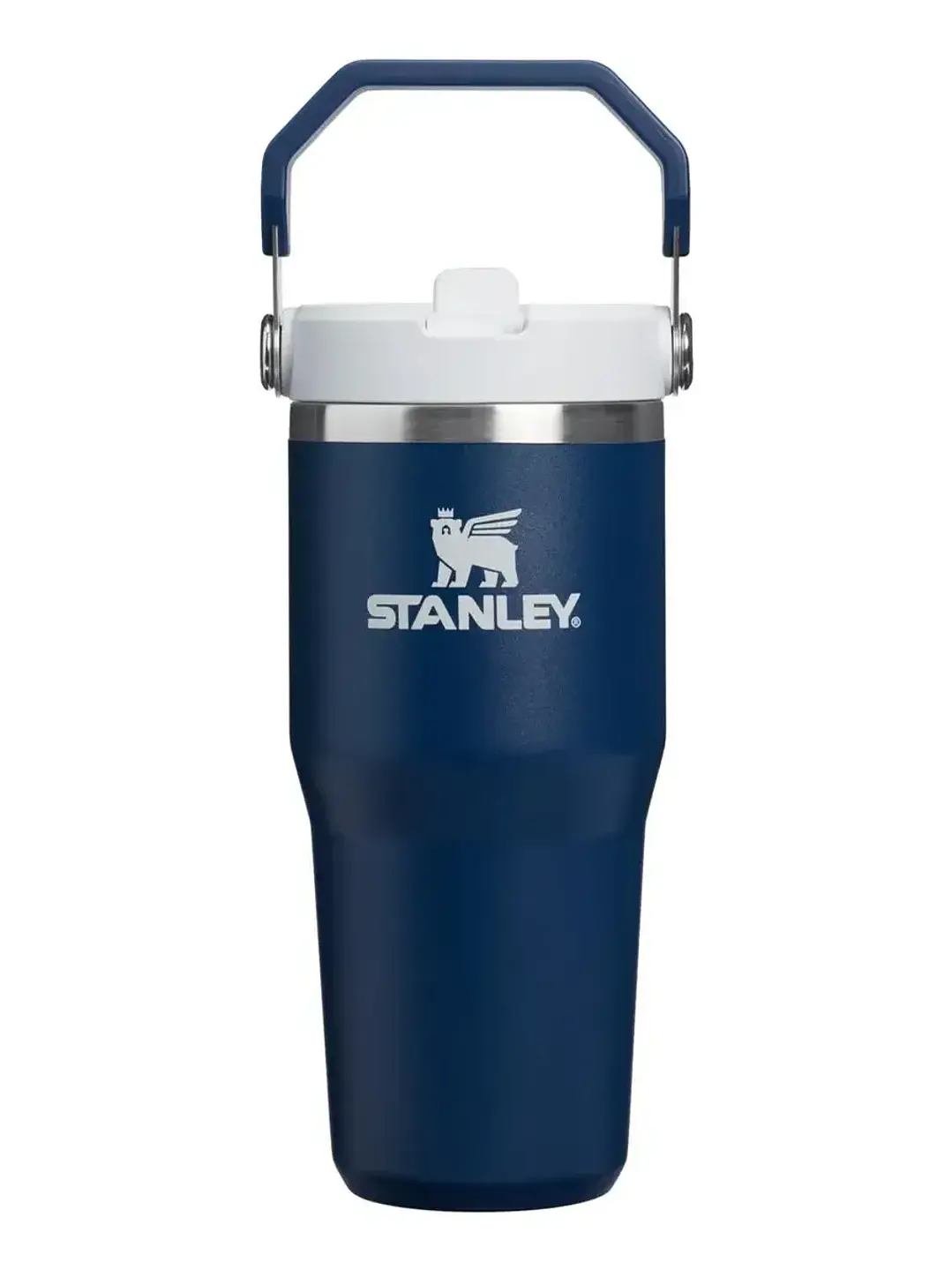 Vaso/ Botella Stanley Iceflow Flip Straw 410 Ml Dark Navy Chile 1