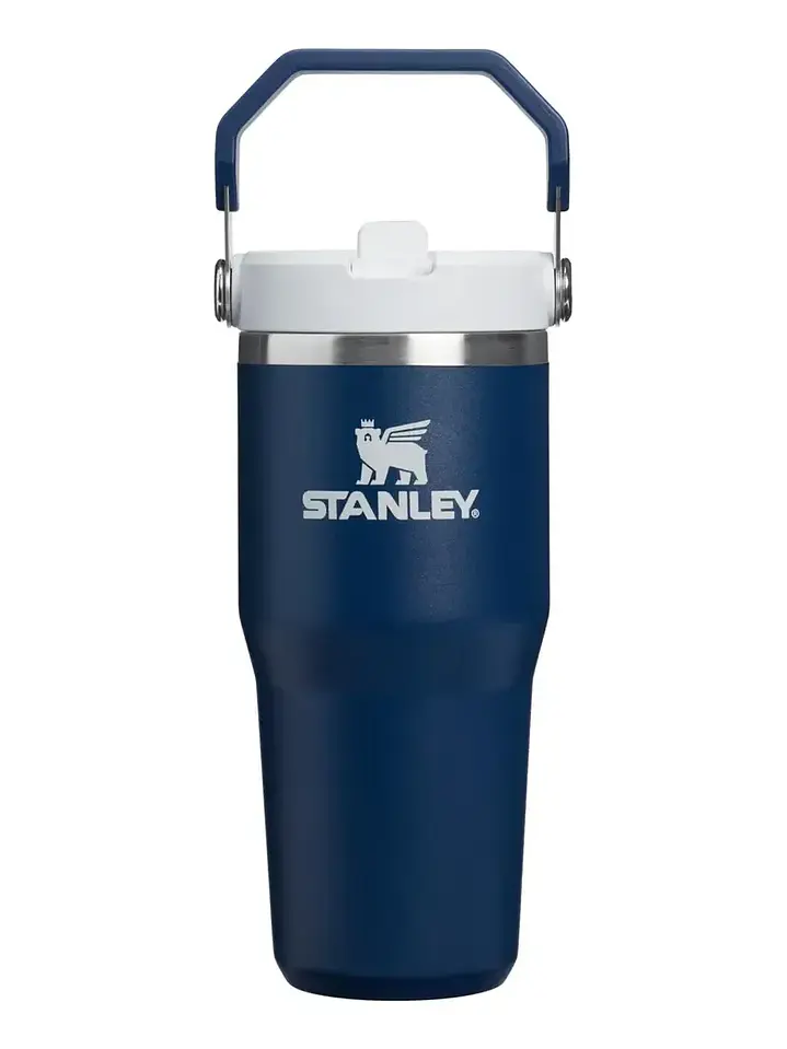 Vaso/ Botella Stanley Iceflow Flip Straw 410 Ml Dark Navy Chile 1