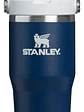 Vaso/ Botella Stanley Iceflow Flip Straw 410 Ml Dark Navy Chile - Miniatura 1
