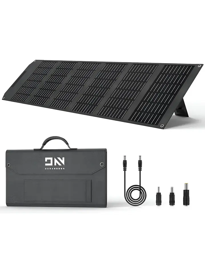 Panel Solar Portátil Daran Sp100 100w 18v Carga Usb Liviano Chile 1