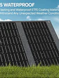 Panel Solar Portátil Daran Sp100 100w 18v Carga Usb Liviano Chile - Miniatura 3