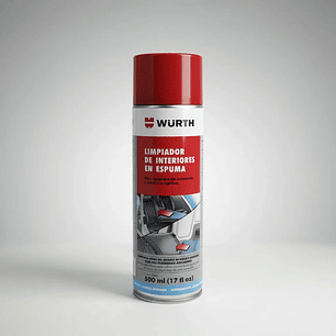 LIMPIADOR DE INTERIORES EN ESPUMA 500 ML WURTH