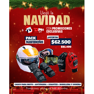 Pack Navidad para motociclistas