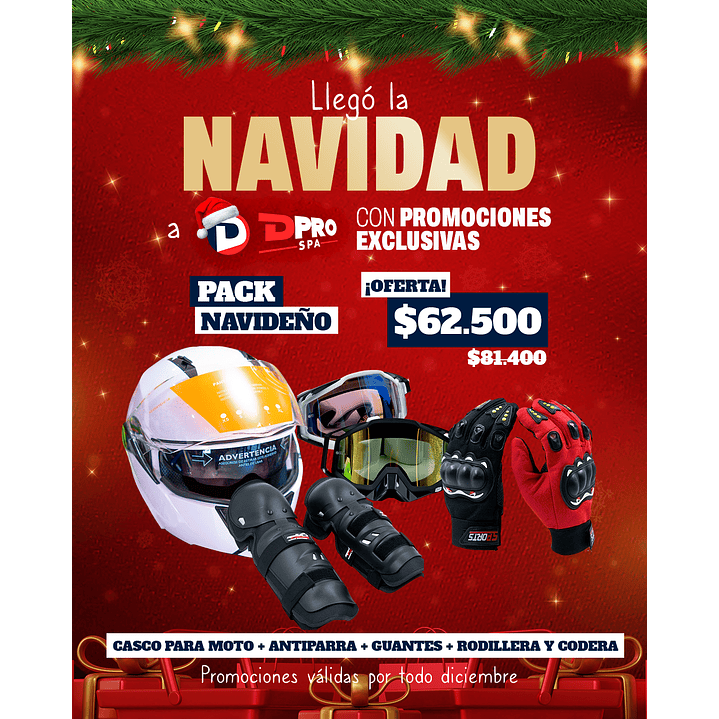 Pack Navidad para motociclistas 1