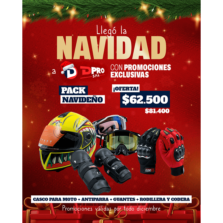 Pack Navidad para motociclistas 2