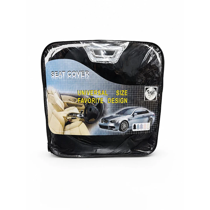 FUNDA ASIENTO VEHICULO UNIVERSAL DE TELA 1