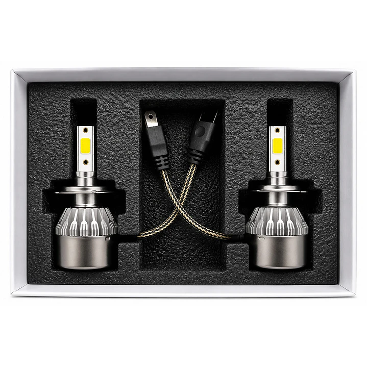 AMPOLLETA KIT LED H-7 C6 1