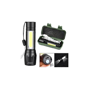 LINTERNA RECARGABLE MINI USB TACTICA