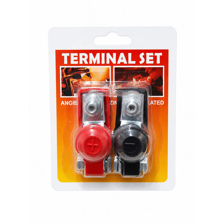 TERMINAL BATERIA CON FUNDA PVC  SET x 2  1