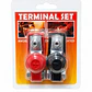 TERMINAL BATERIA CON FUNDA PVC  SET x 2  - Miniatura 1