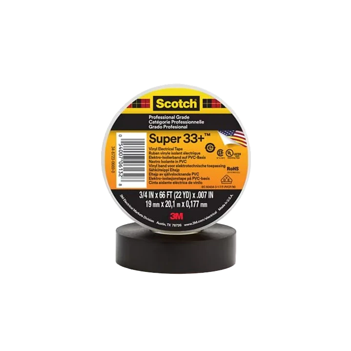CINTA AISLANTE SCOTCH NEGRA SUPER 33 1