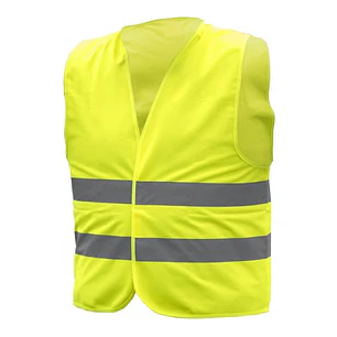 CHALECO REFLECTANTE DE SEGURIDAD COLOR VERDE LIMON XXL