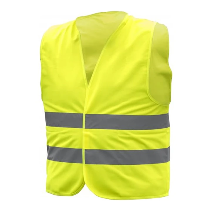 CHALECO REFLECTANTE DE SEGURIDAD COLOR VERDE LIMON XXL 1