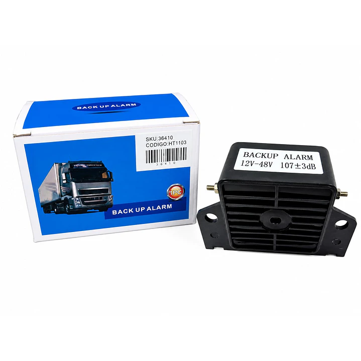 ALARMA DE RETROCESO 12V-48V GENERICA 110DB 1