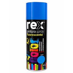PINTURA SPRAY AZUL FLUORECENTE REX