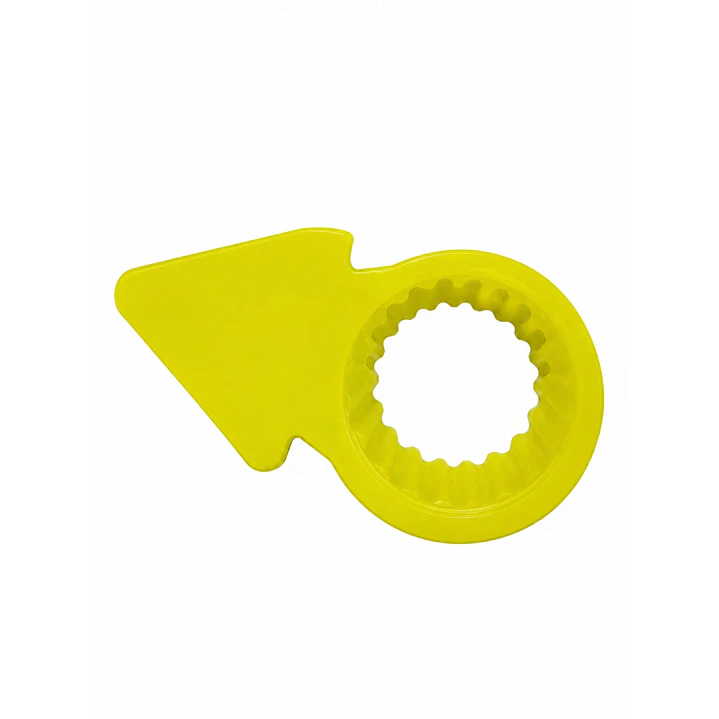 INDICADOR TUERCA FLOJA TIPO GOTA 19MM AMARILLO  1