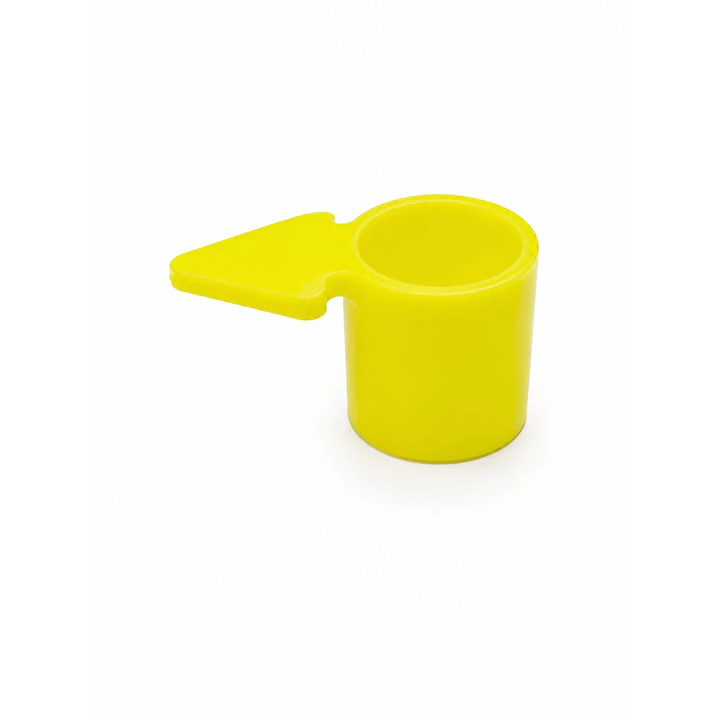 INDICADOR TUERCA FLOJA TIPO GOTA 19MM AMARILLO  2