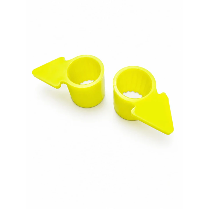 INDICADOR TUERCA FLOJA TIPO GOTA 19MM AMARILLO  3