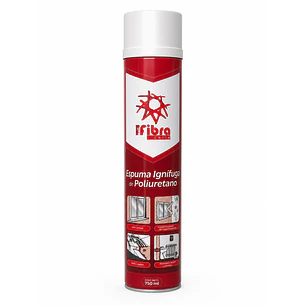 ESPUMA D/POLIURETANO FIBRA IGNIFUGA 750 ML 