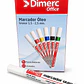 MARCADOR OLEO PERM. P RED BLANCO DIMERC x UNIDAD - Miniatura 3