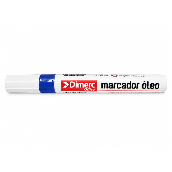 MARCADOR OLEO PERM. P RED AZUL DIMERC x UNID  4
