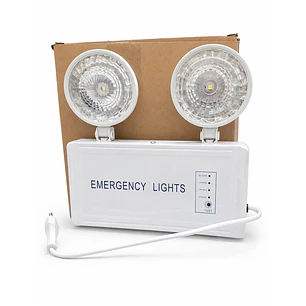  LUZ CAMPANA EMERGENCIA LED DOBLE FOCO