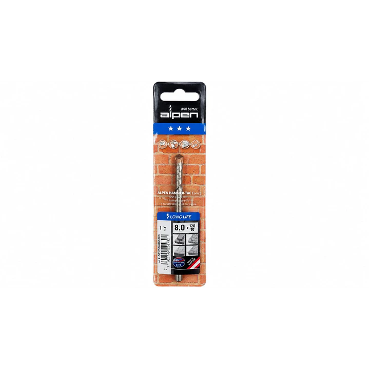 BROCA 8.0MM CONCRETO ALPEN 1