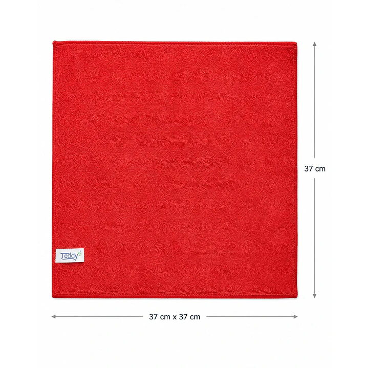 SET DE 3 PAÑOS MICROFIBRA TEDDY 37x37CM 5