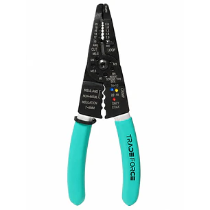PELA CABLES CON APRIETA TERMINALES DE ACERO AL CARBONO 8 AWG 10-20 SOLIDO 12-24AWG TRENZADO