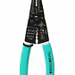 PELA CABLES CON APRIETA TERMINALES DE ACERO AL CARBONO 8 AWG 10-20 SOLIDO 12-24AWG TRENZADO - Miniatura 1