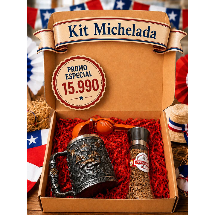 Kit Michelada Dieciochero: Edición Limitada Fiestas Patrias 1