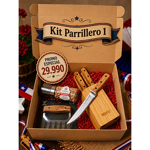 Kit Parrillero 1: El Set Definitivo para la Parrilla