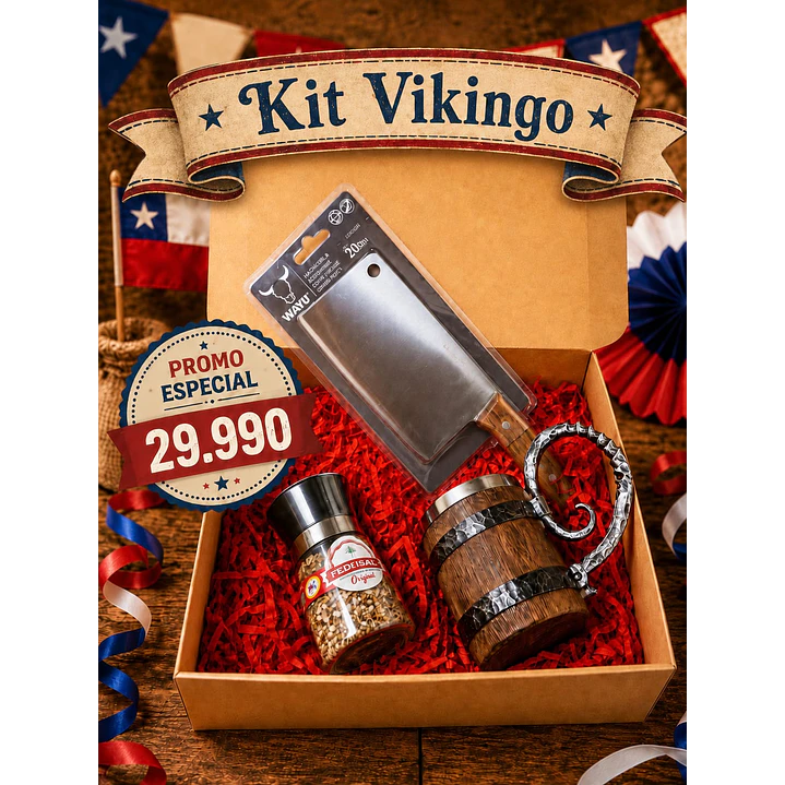 Kit Vikingo: El Set para los Amantes de la Parrilla 1