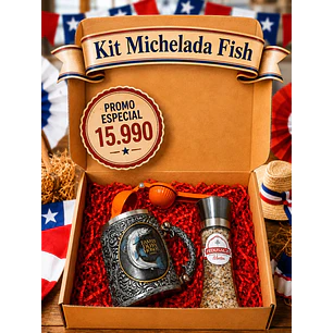 Kit Michelada Fish: Edición Especial