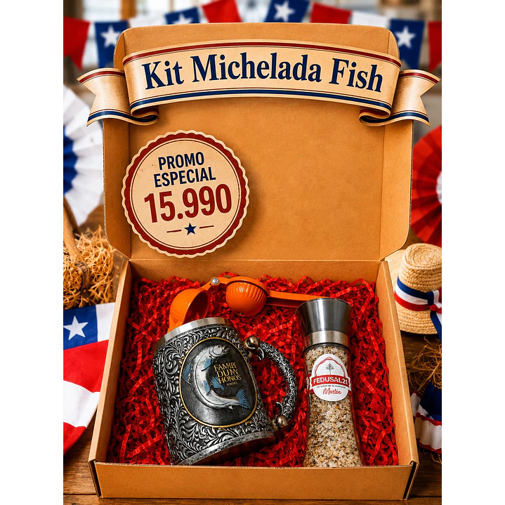 Kit Michelada Fish: Edición Especial 1