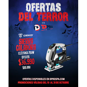 SIERRA CALADORA ELECTRICA 750W DEKO