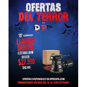 Lijadora Orbital Electrica 350w DEKO