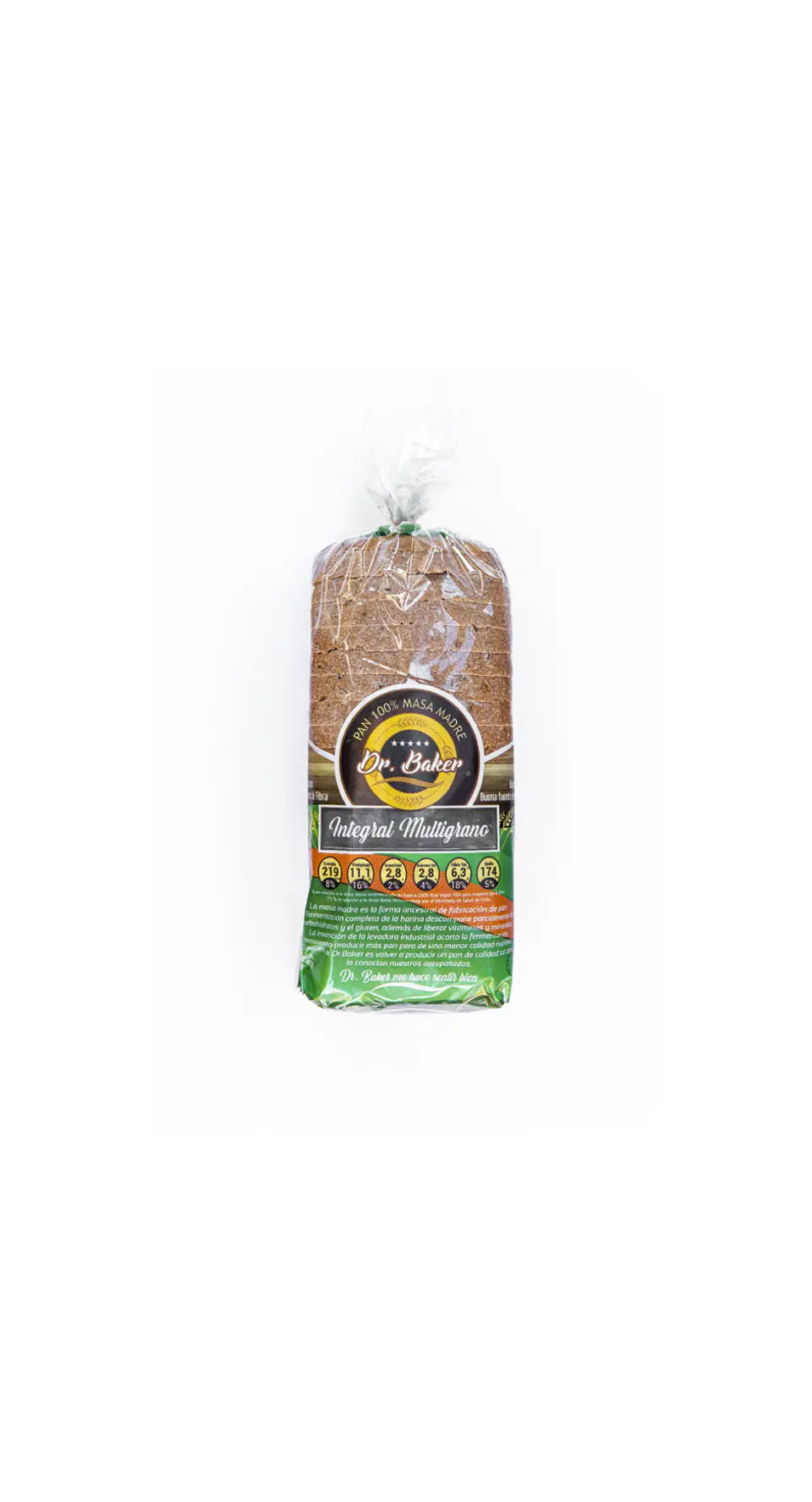 Pan Dr Baker Integral Multigrano 725g x 8 unidades 1