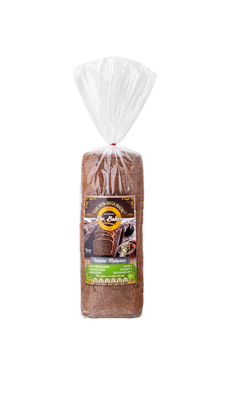 Pan Dr Baker Original Integral Multigrano 1 Kg 1