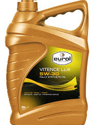 Aceite Motor Eurol 5w30 bidon 5 Litros 