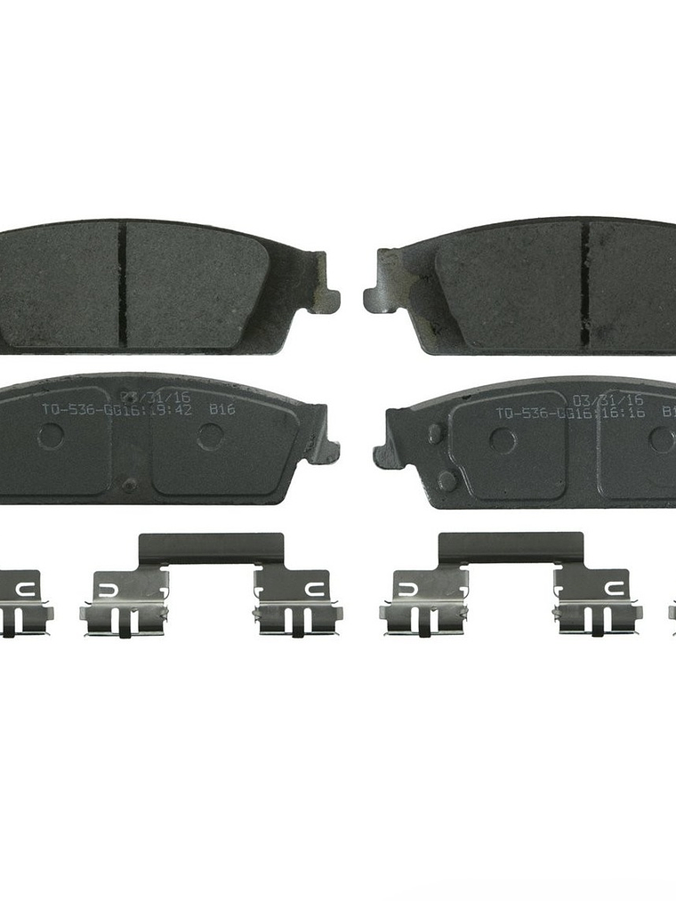 Juego Pastillas Traseras Chevrolet Silverado 1500 2015 al 2019 2
