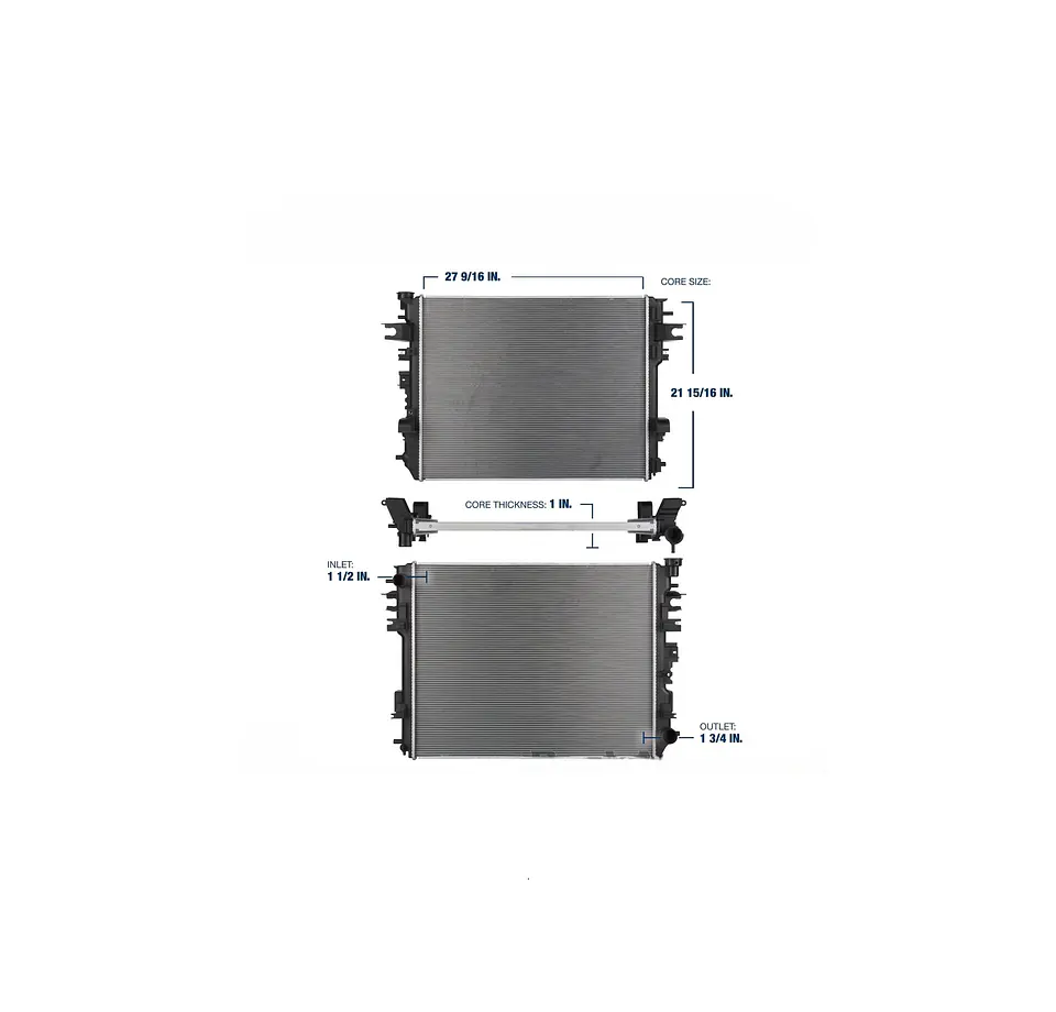 Radiador Motor Ram 1500 3.6 2013 al 2019 2