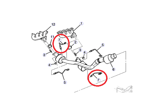 Sensor Oxigeno Banco 2 o Aguas Abajo Chevrolet Silverado 2014 al 2019