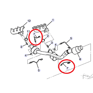 Sensor Oxigeno Banco 2 o Aguas Abajo Chevrolet Silverado 2014 al 2019