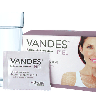 VANDES PIEL ( péptidos bioactivos de colágeno y vitaminas) tratamiento para 1 mes