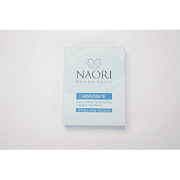 Caja con 5 mascarillas faciales hidratantes (Naori)
